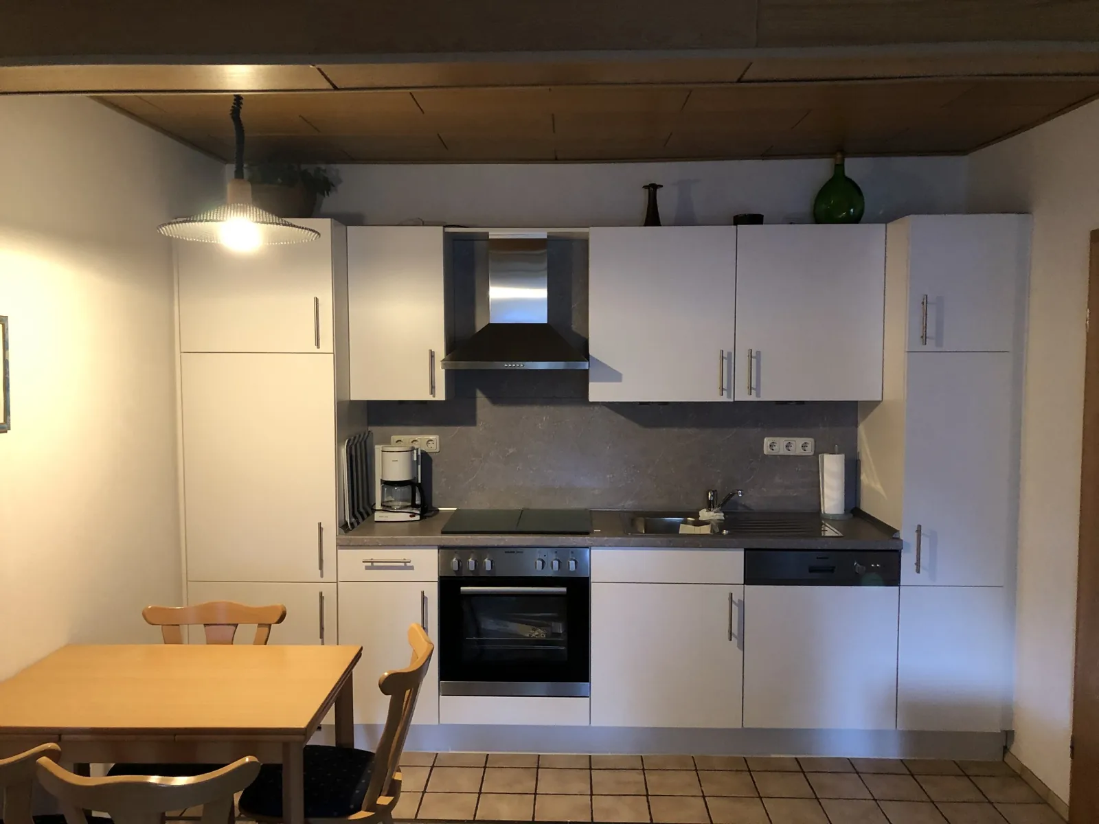 Küche der Ferienwohnung